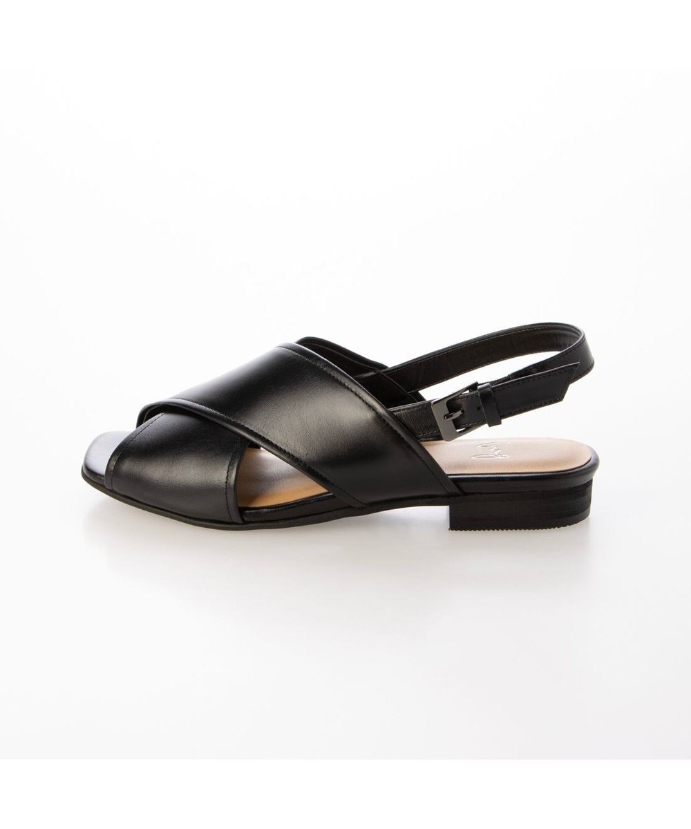 ing <ing>クロスベルトストラップサンダル 