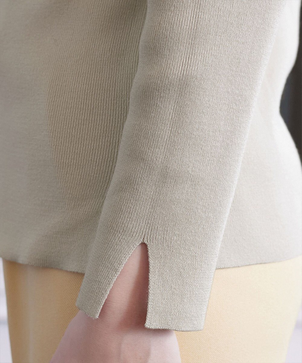 Tiaclasse 【洗える】ハイネックニットプルオーバー 