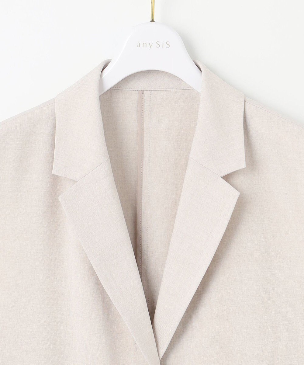 ANY SIS 【UVカット・接触冷感】ドライタッチクール ジレ 