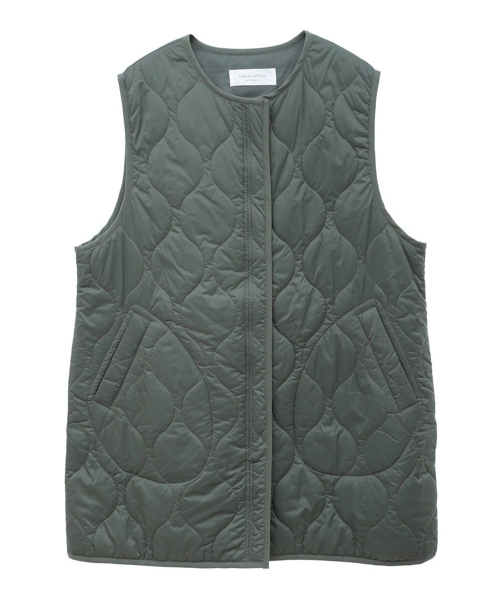 Green Parks キルティングＺＩＰベスト 
