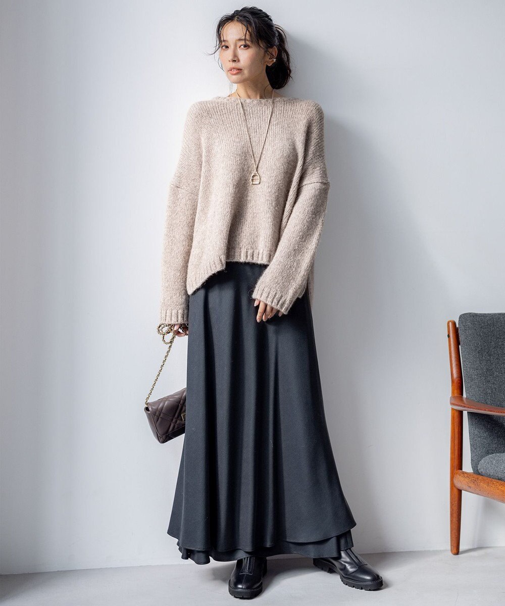 23区 【SLOW/一部店舗限定】ヴィンテージツイル スカート 