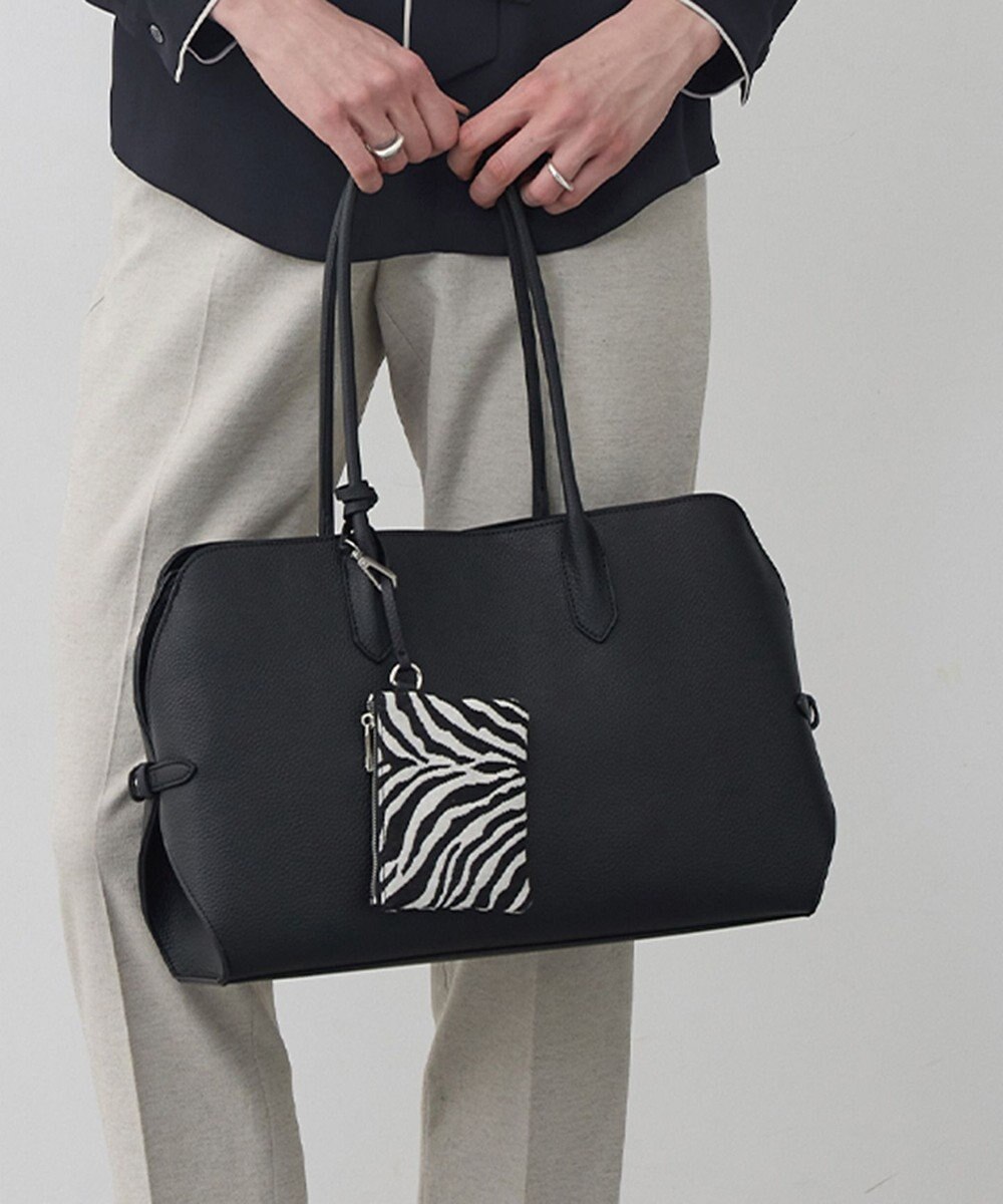 ICB 【先行予約・A4サイズ収納可】ラウンドボストントート 