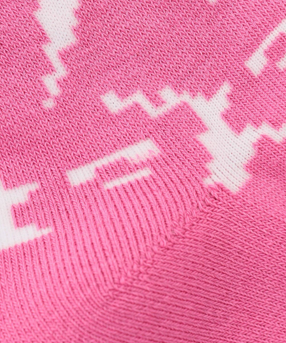 PW CIRCULUS 【WOMEN】【土踏まずをサポート】鹿×モフモフ  ミドルソックス 