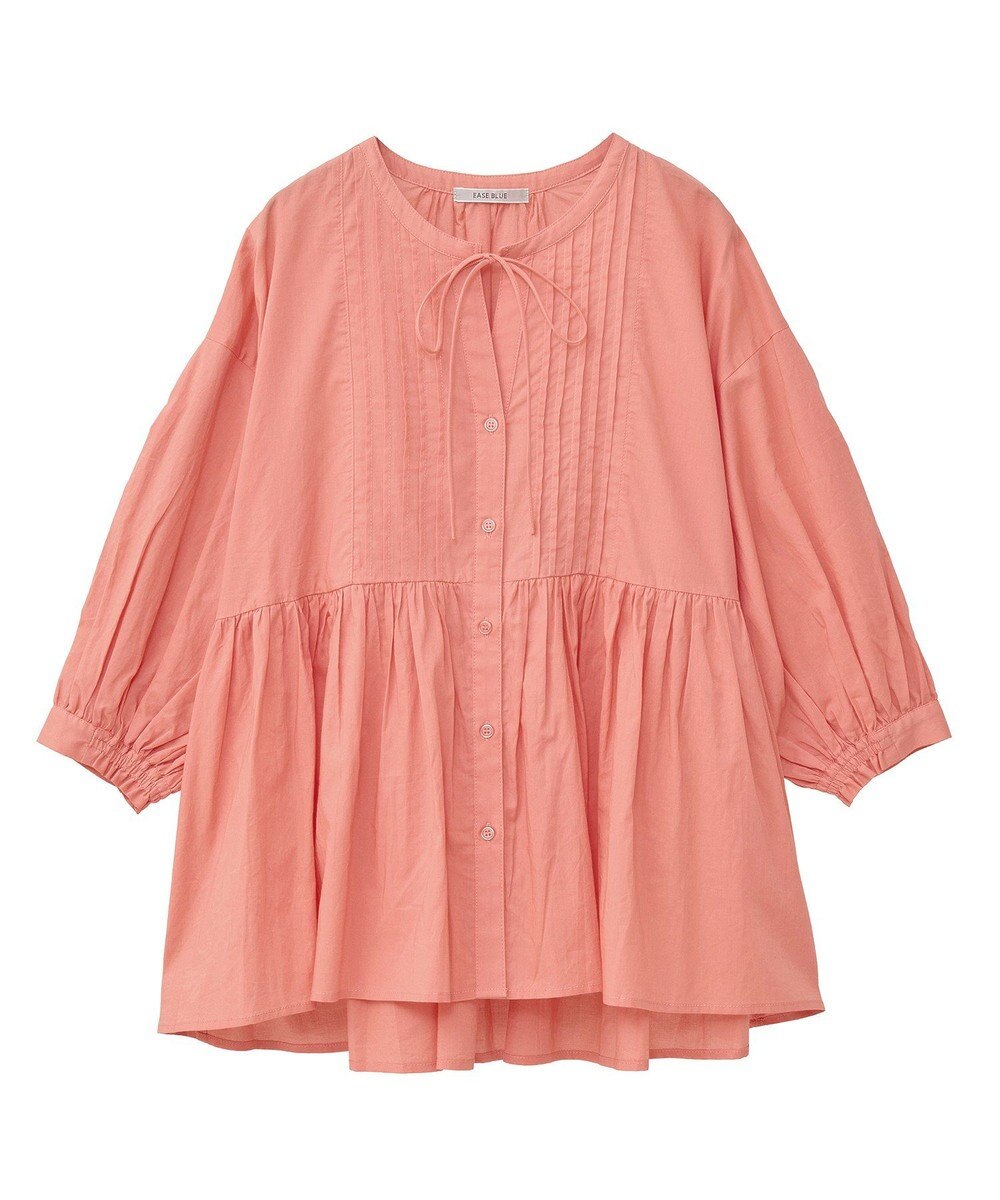 Green Parks ピンタックブラウス 