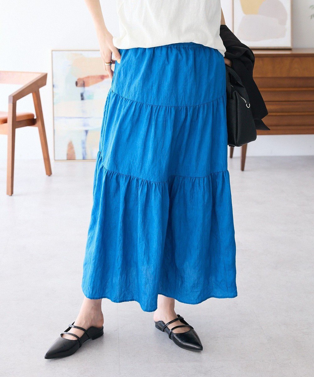 CRAFT STANDARD BOUTIQUE シャイニーワッシャースカート 