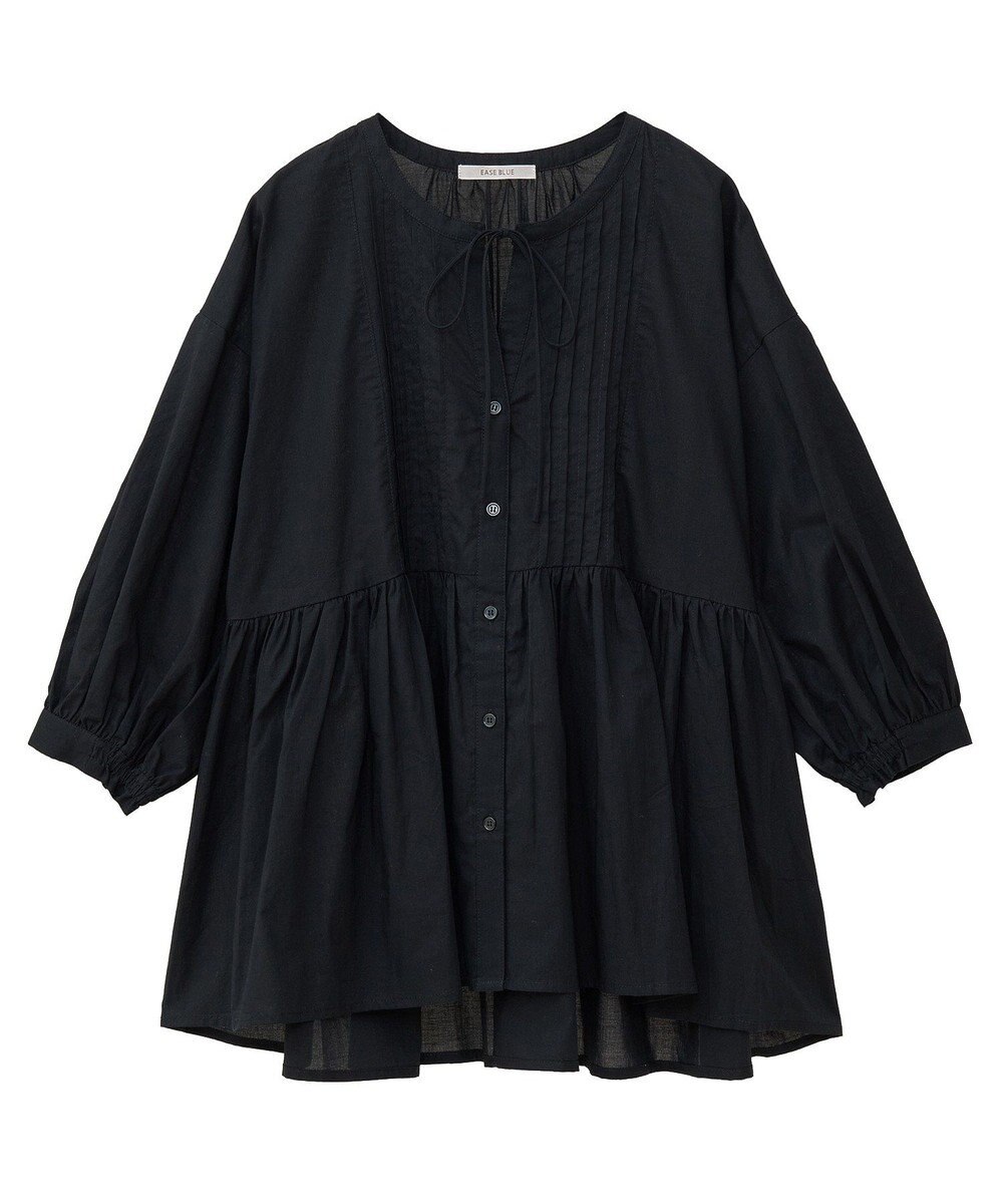 Green Parks ピンタックブラウス 