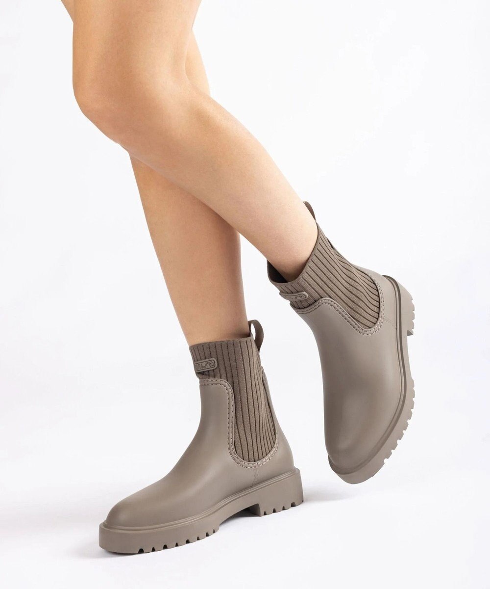 BONTRE 【UNISA/ウニサ】軽量リブニットブーツ/FAYNAR-UA 