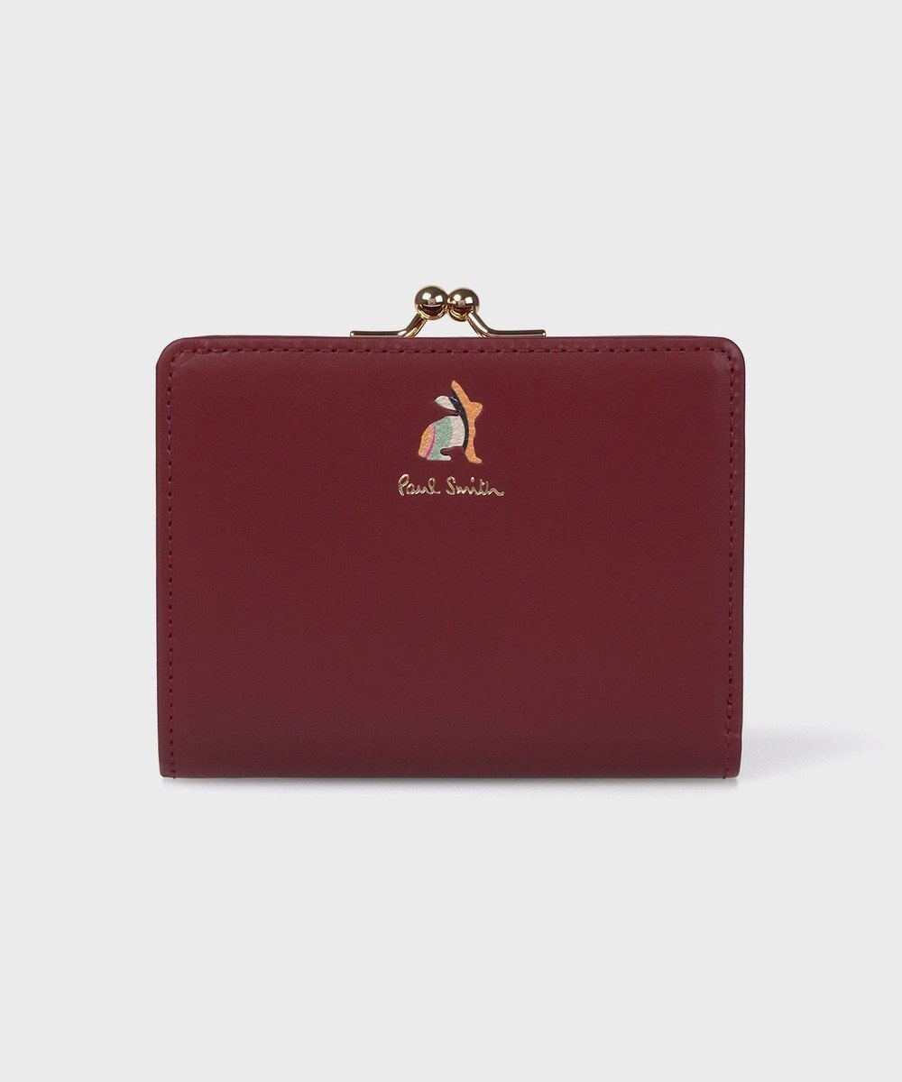 Paul Smith マーケトリースワールラビット がま口2つ折り財布 
