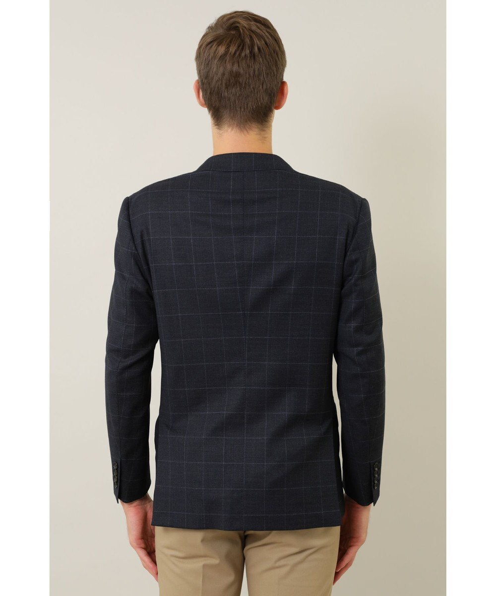 DAKS ウールチェックジャケット 