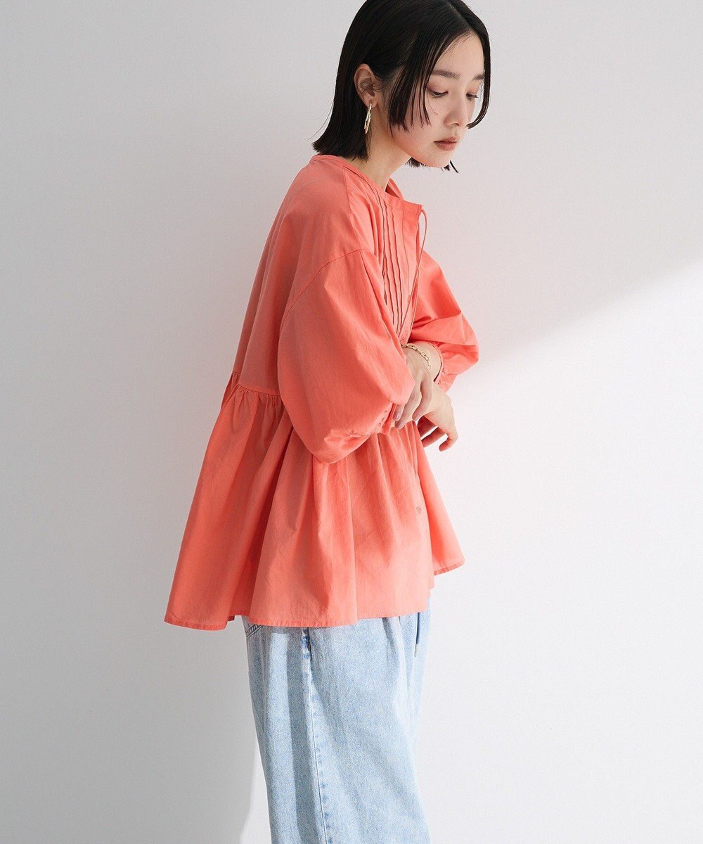 Green Parks ピンタックブラウス 