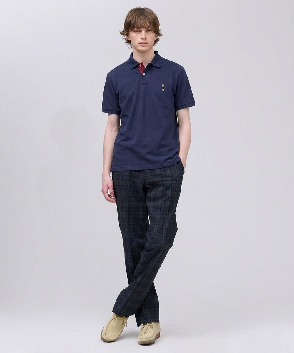 J.PRESS MEN 新デザイン【BULLDOG BOY / 8色展開】カノコレジメン ポロシャツ 