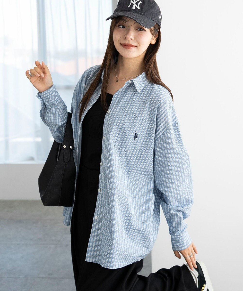 WEGO 【25年秋新色登場★】U.S. POLO ASSN.別注ロングスリーブシャツ 