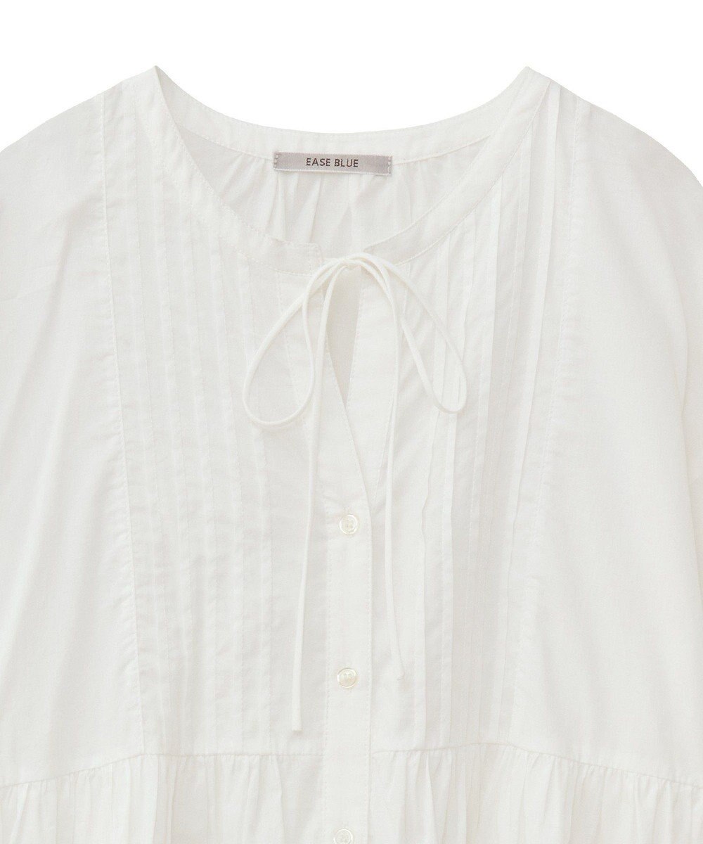 Green Parks ピンタックブラウス 