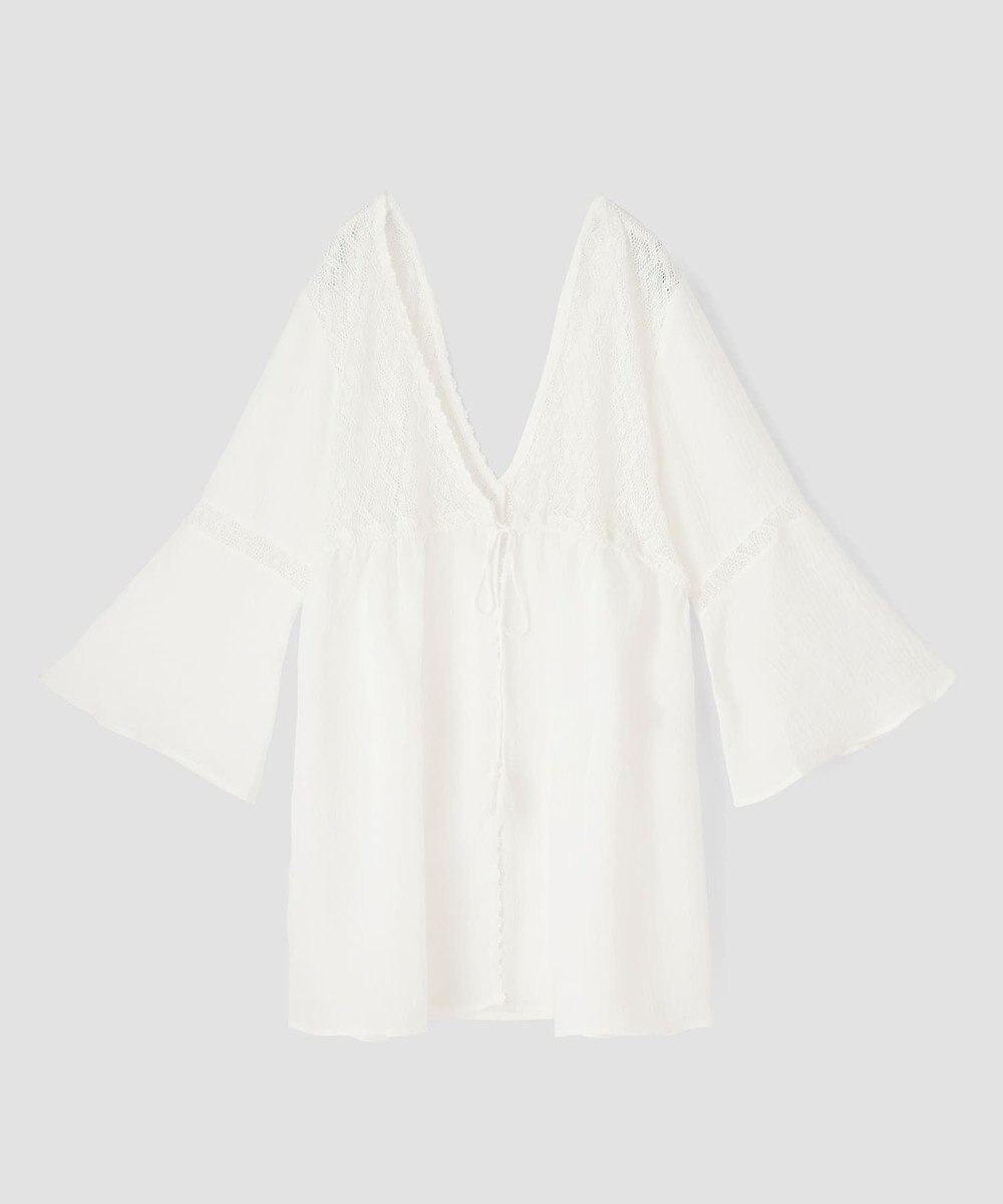 San-ai Resort（三愛水着楽園） レース羽織り　F　【San-ai Resort（サンアイリゾート）】 