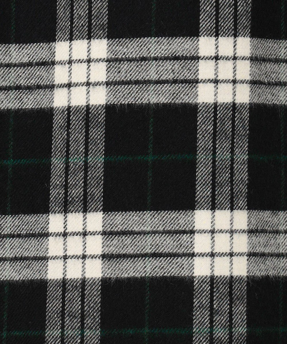 J.PRESS LADIES L コットン起毛タータンチェック シャツ ブラウス 