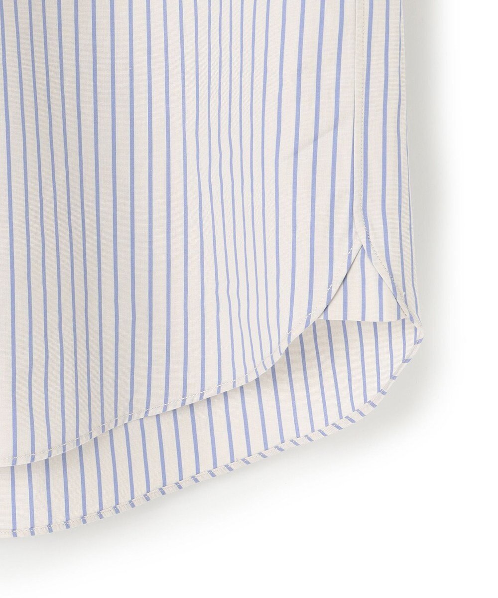 J.PRESS MEN ポプリンストライプシャツ/B.D 