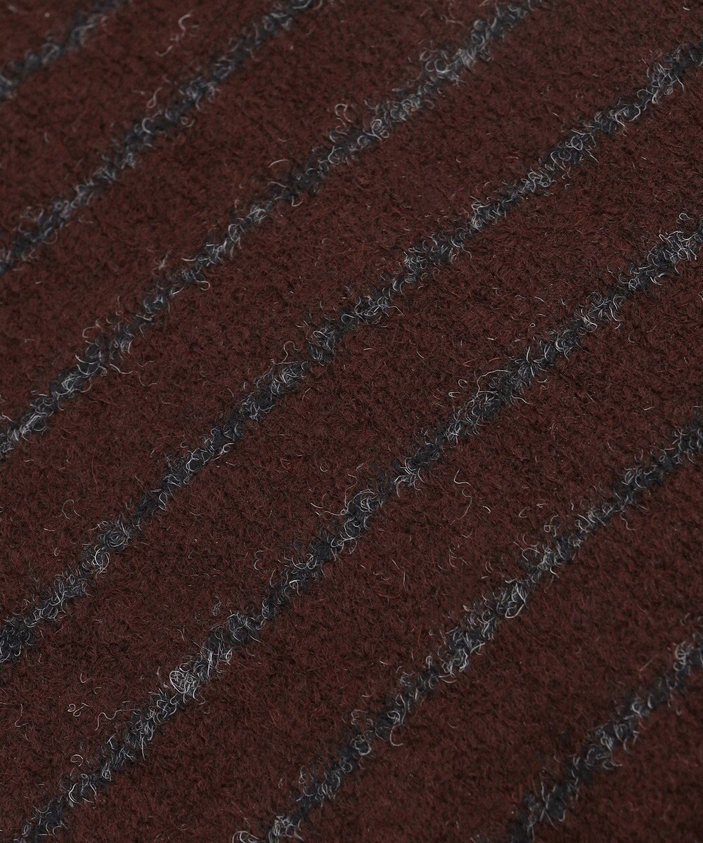 JOSEPH ABBOUD 【サイズ調整可】ワイドチョークストライプハンチング 