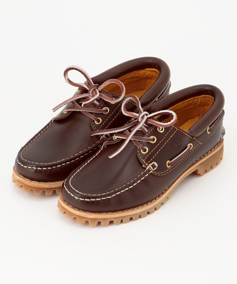 JOSEPH ABBOUD MOUNTAIN 【ウィメンズ・定番】Timberland WOMENS HERITAGE NOREEN 3 EYE　モカシン シューズ ダークブラウン系