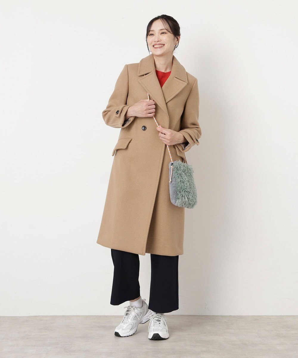 MOONBAT 【ファーバッグ 】2WAYスマートフォンポシェット  フェイクファー 