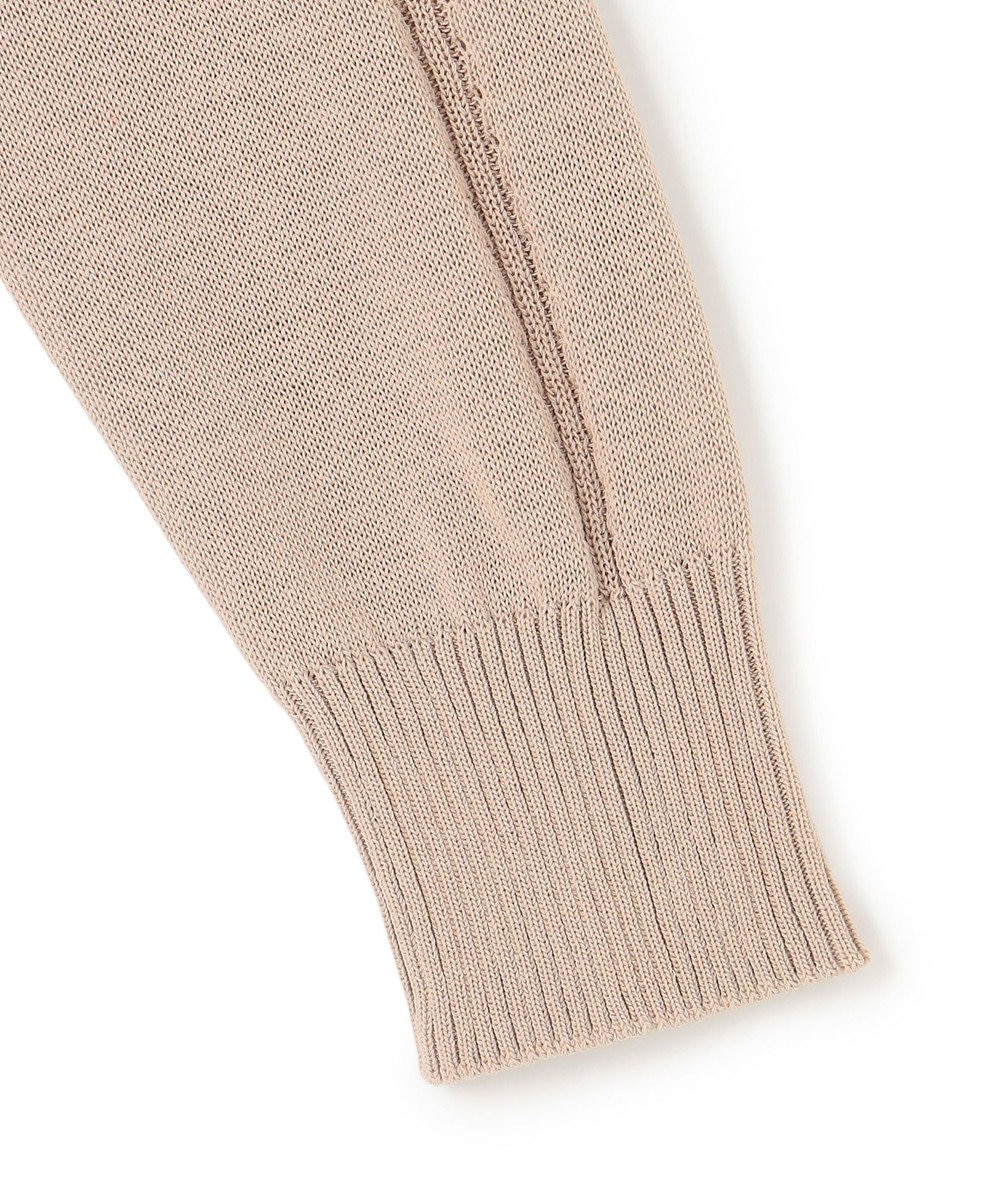 BEIGE， ARSENOPY / コットンドライタッチ Vネックニット 