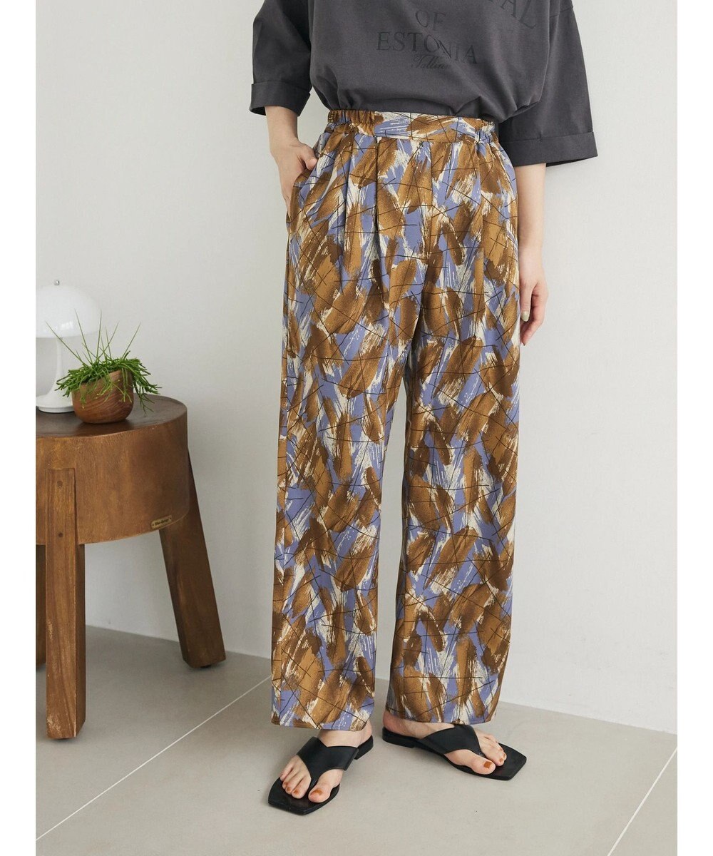 Green Parks イージー柄パンツI 