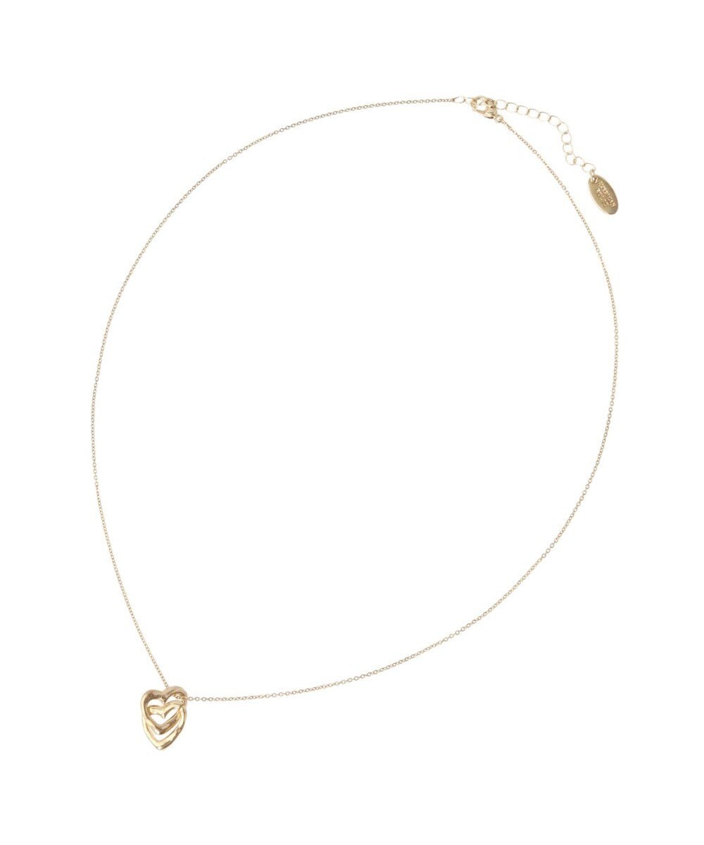 AMERICAN HOLIC ダブルハートネックレス 