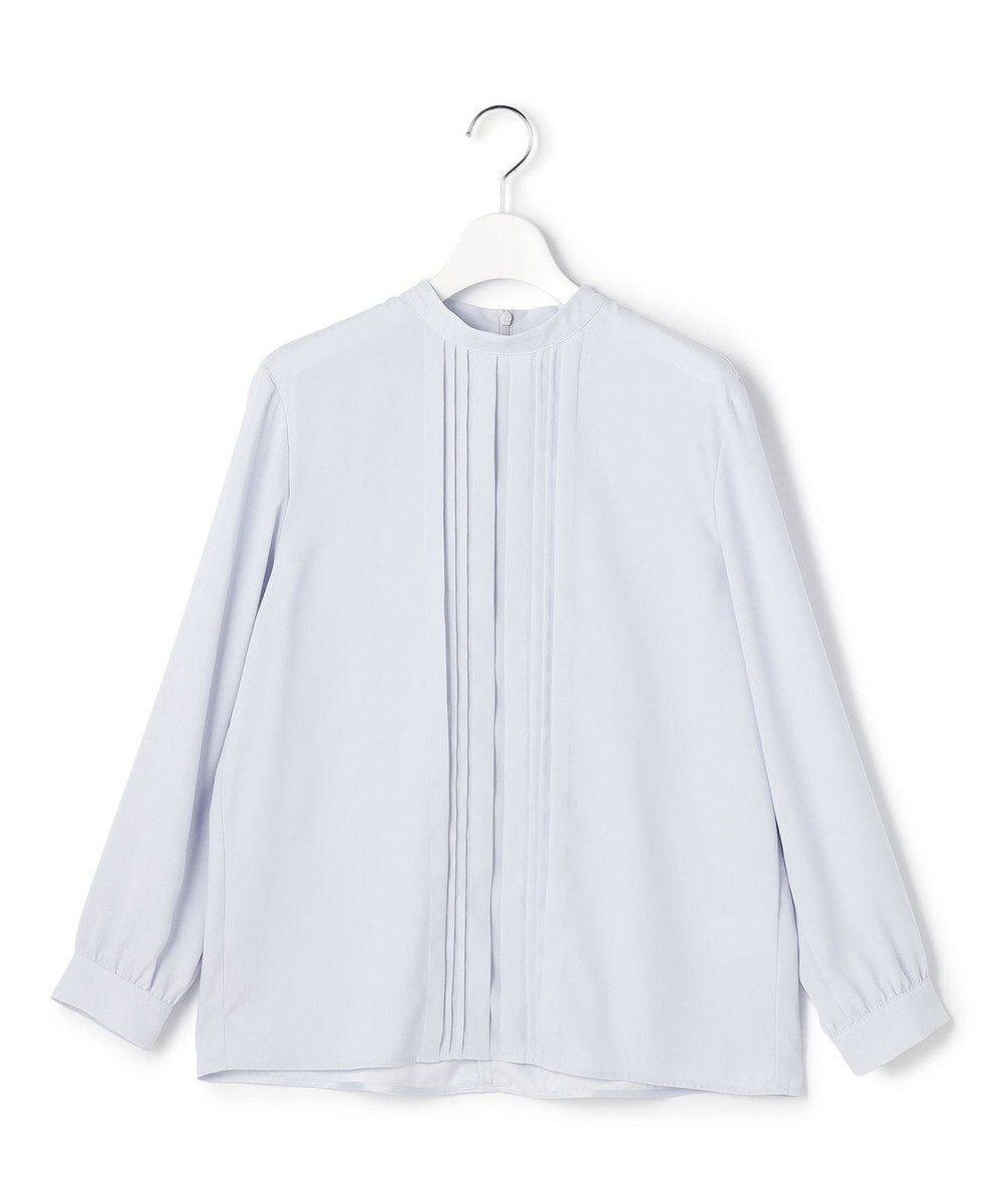 23区 【先行予約】バックサテンアムンゼン フロントタックブラウス 