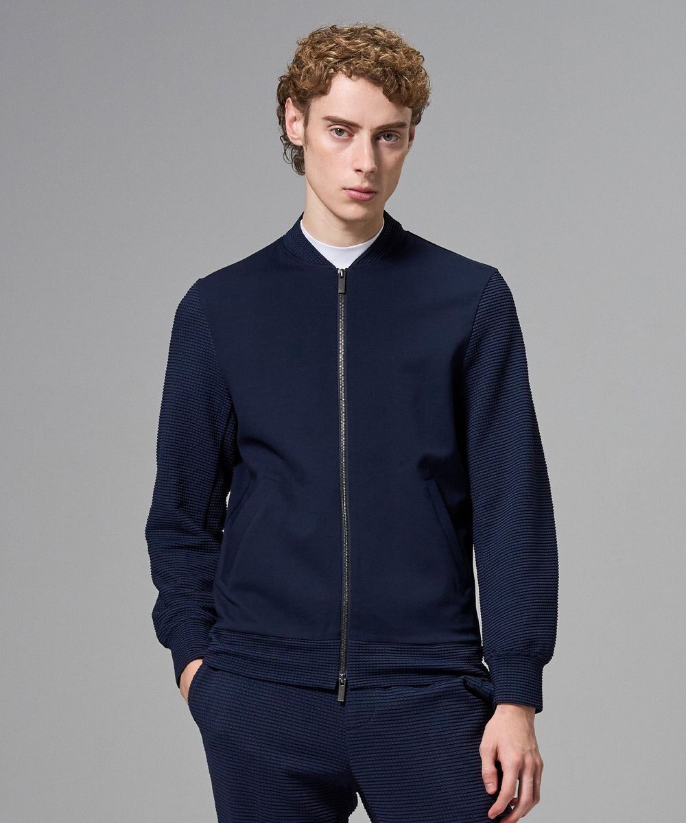 JOSEPH HOMME 【オリジナル素材】ライトタックジャージー ジップアップブルゾン 