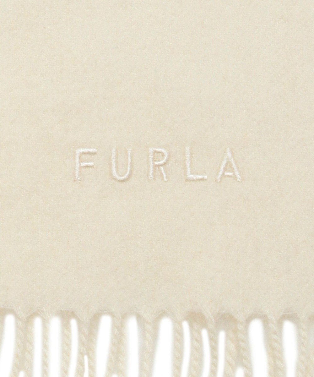 MOONBAT 【洗えるカシミヤ】FURLA カシミヤ100％ 無地ビッグマフラー／幅50cm 