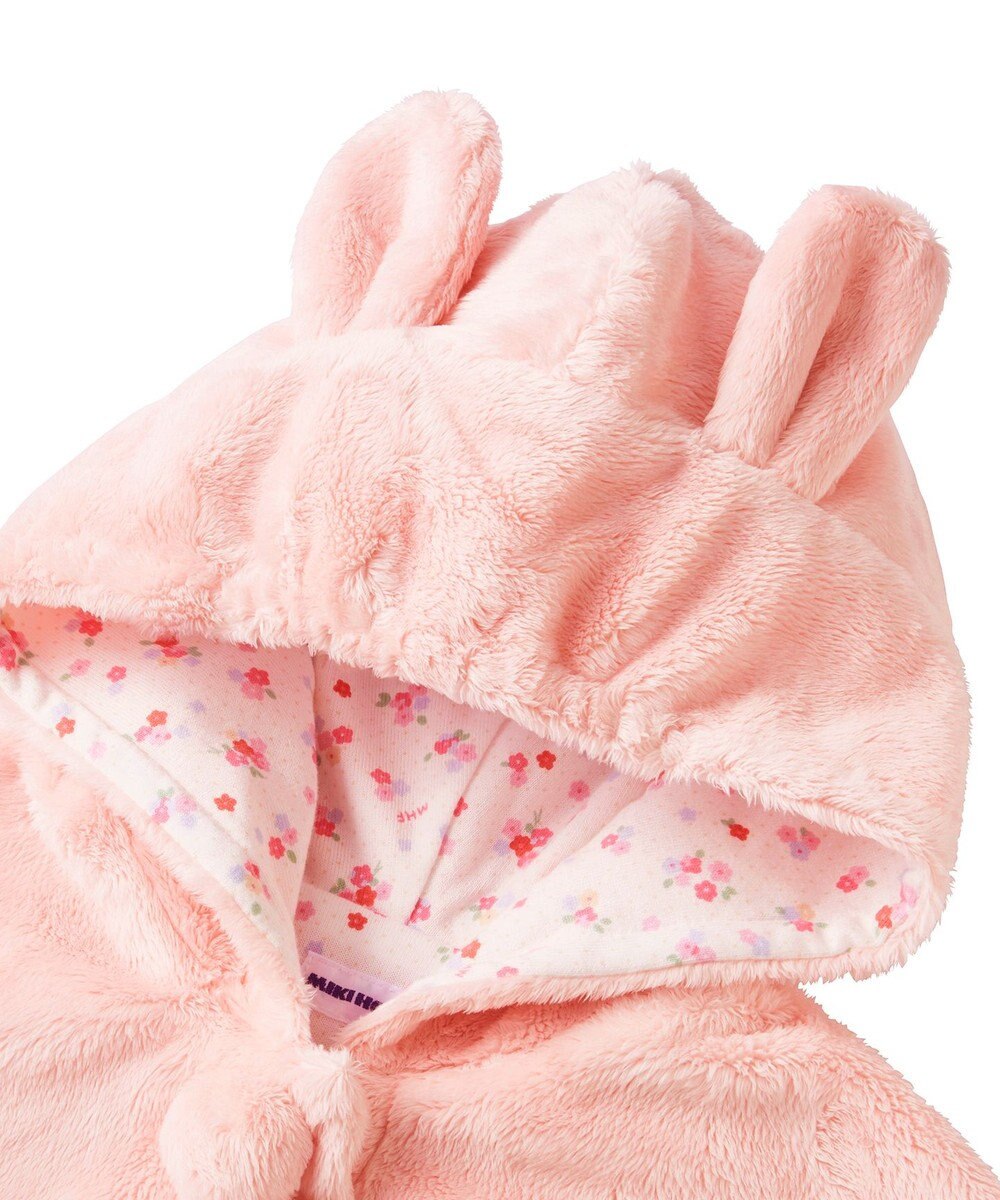 MIKI HOUSE HOT BISCUITS 【ミキハウス】【70-90cm】 マイクロファー マント 