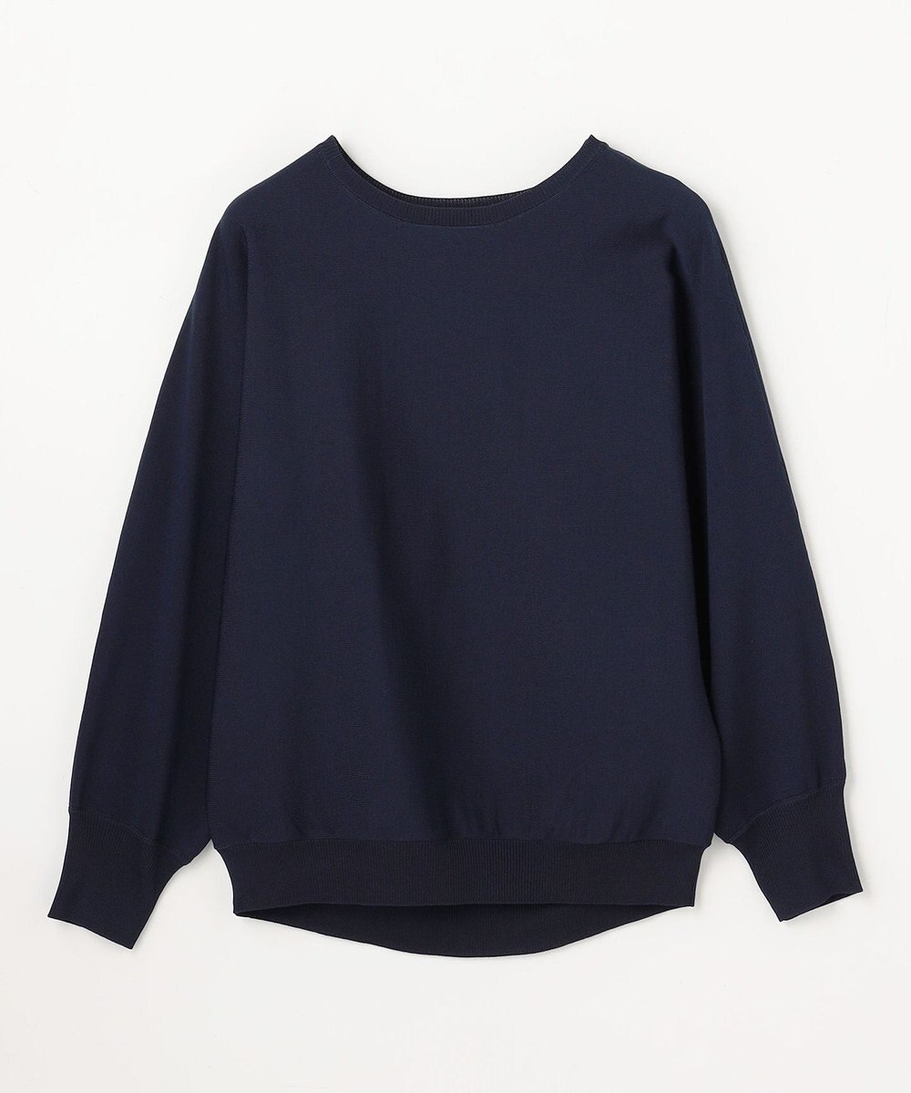 ANY スプリングカラーニットドルマンプルオーバー 