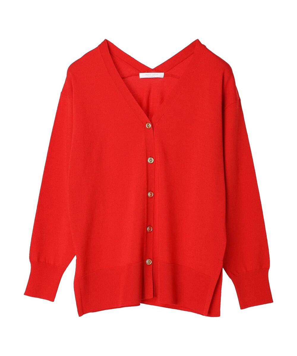 Green Parks ゴールド釦ニットカーディガン 