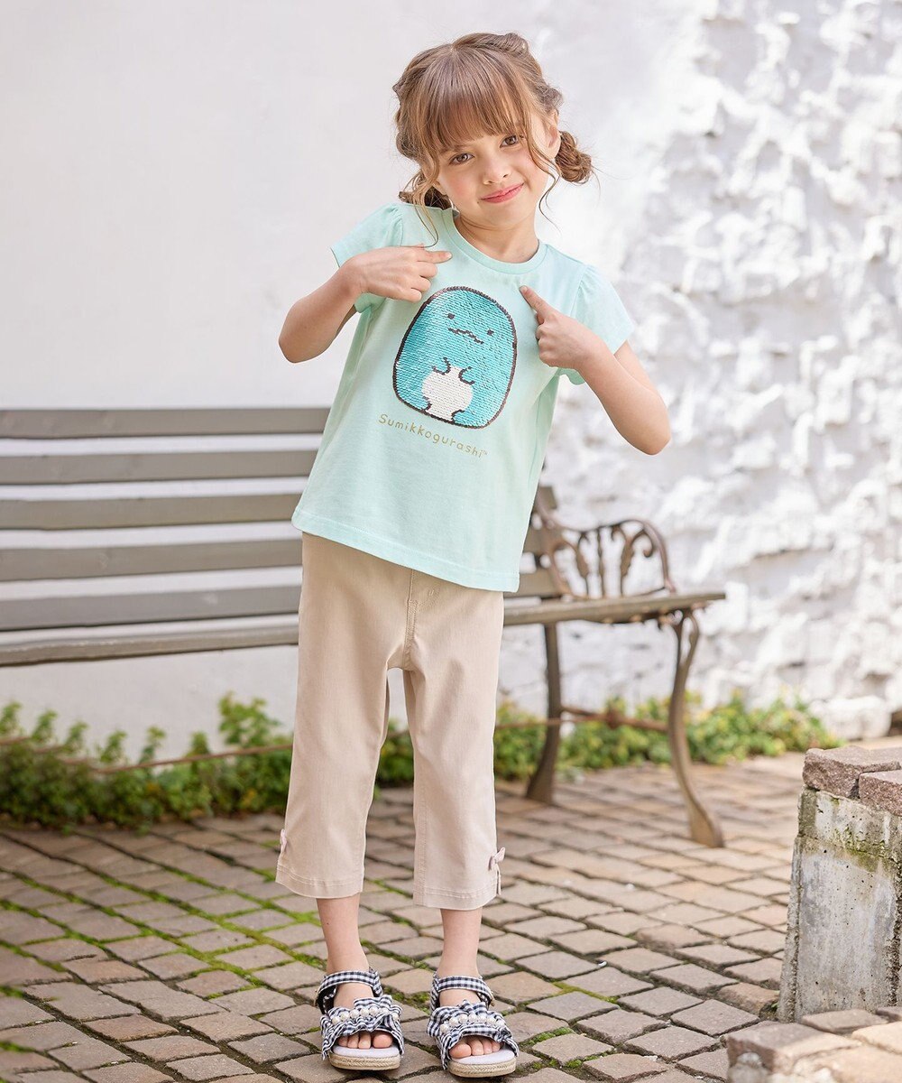 ANY KIDS 【WEB限定/すみっコぐらし】ミラクルスパンコールTシャツ 