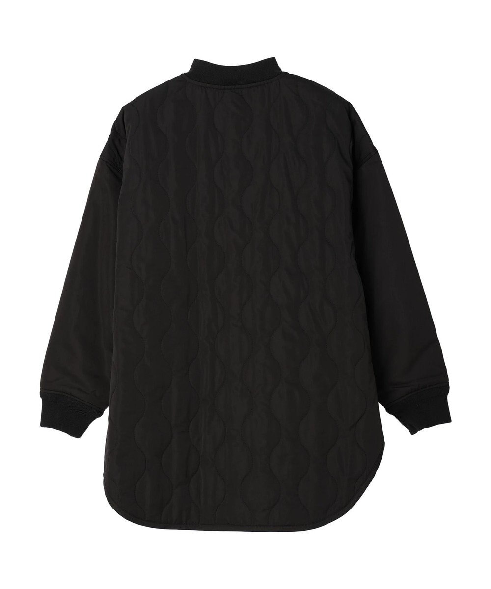 AMERICAN HOLIC キルポカリブ付きキルティングブルゾン 