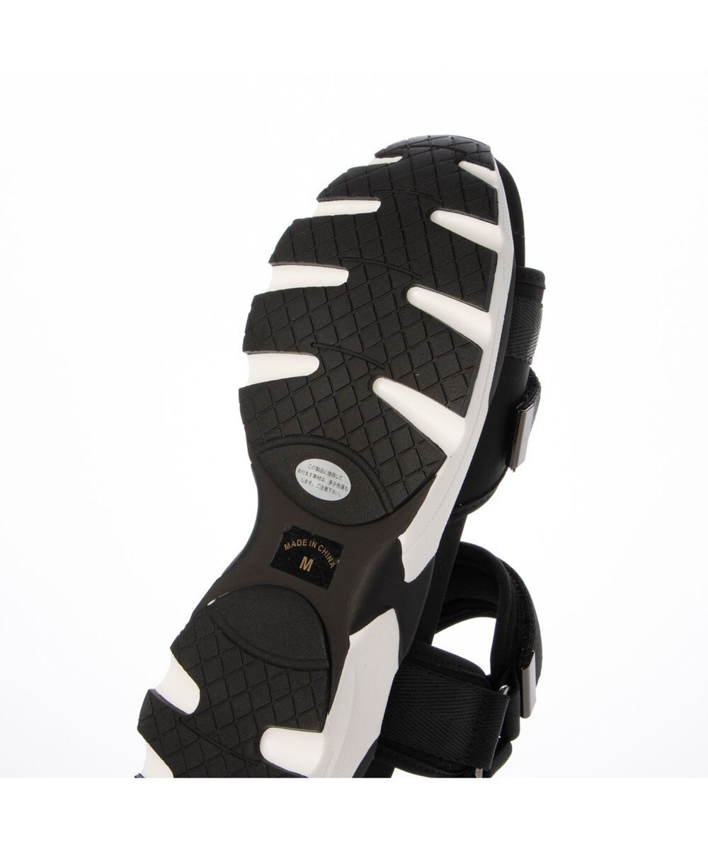 MODE ET JACOMO <carino>厚底クロスベルトスポーツサンダル 