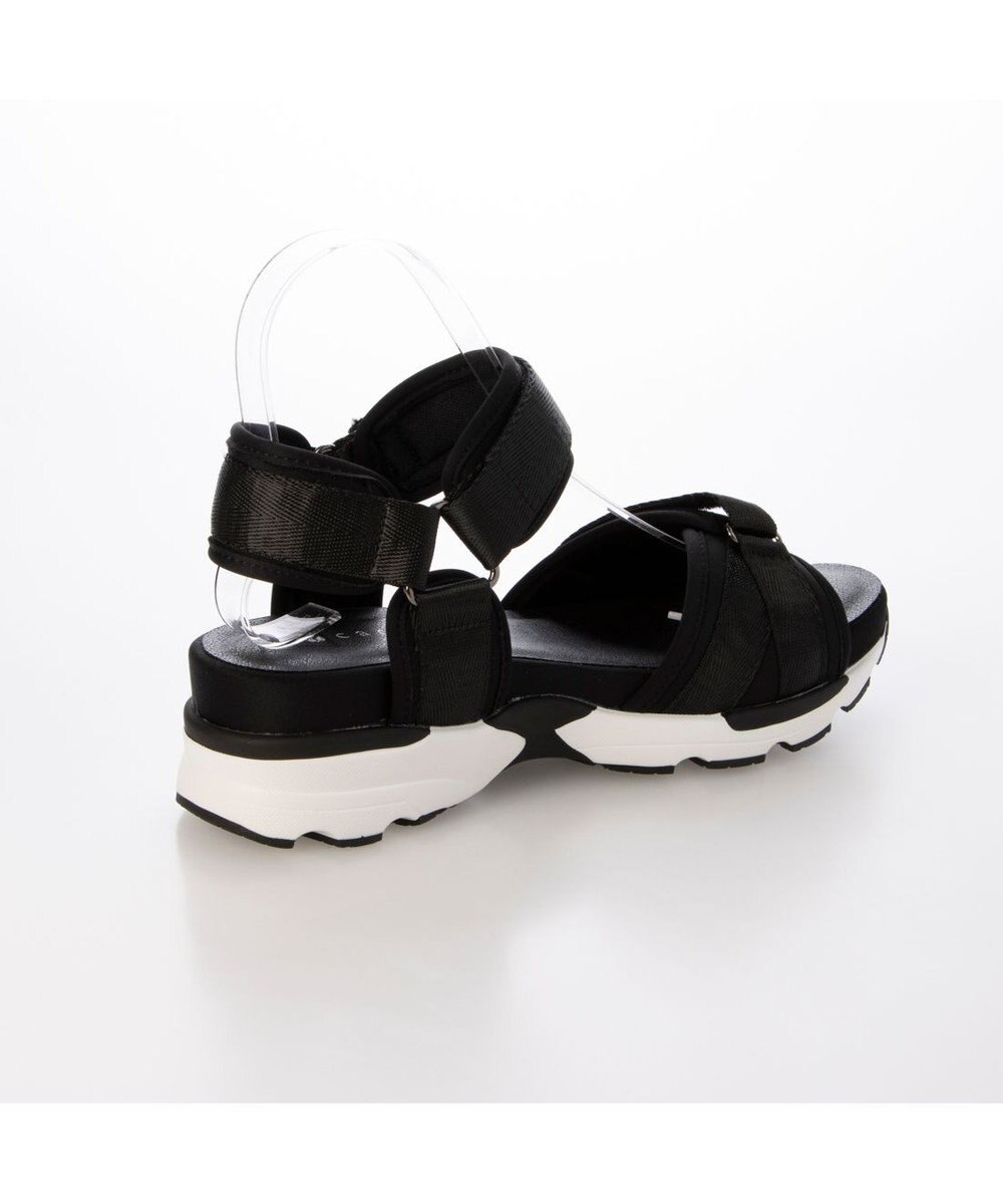 MODE ET JACOMO <carino>厚底クロスベルトスポーツサンダル 