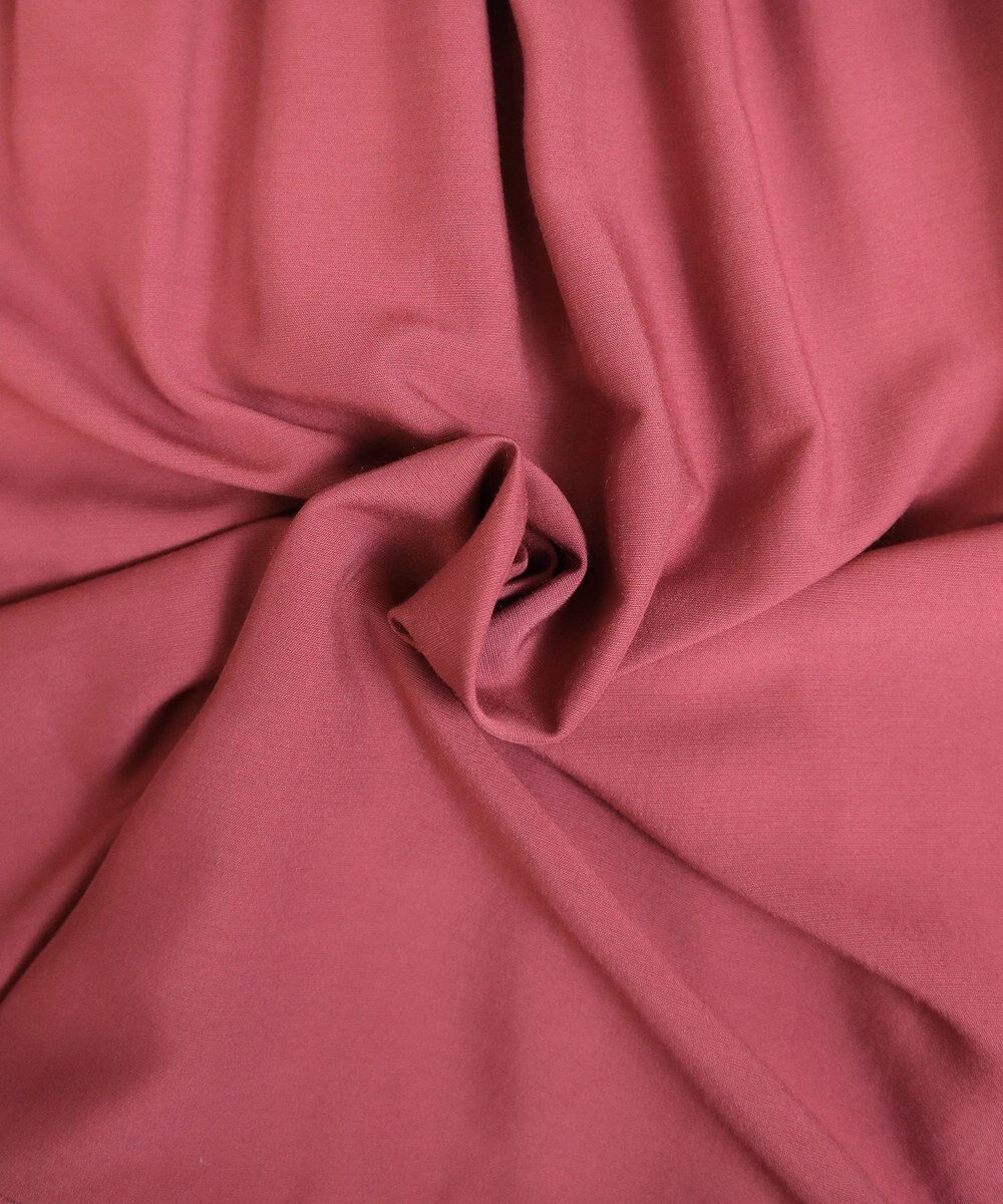 Tiaclasse 【洗える】バックギャザーフレアチュニックブラウス 