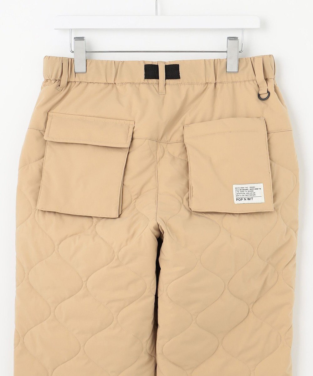 PW CIRCULUS 【MEN】ひょうたんキルト中綿ワイドジョガーパンツ 