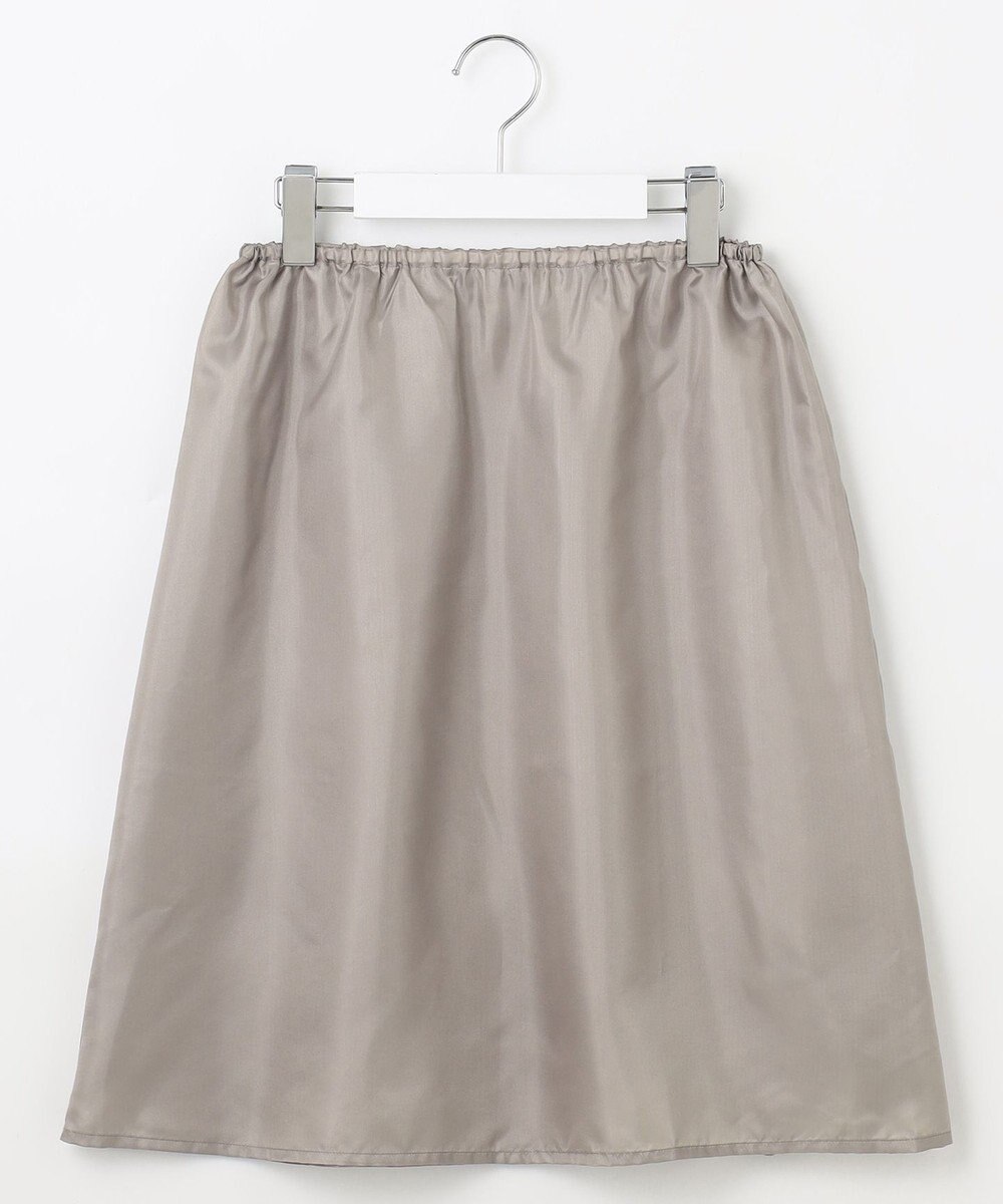 J.PRESS LADIES 【洗える】麻ポリエステルストレッチ ワンピース 