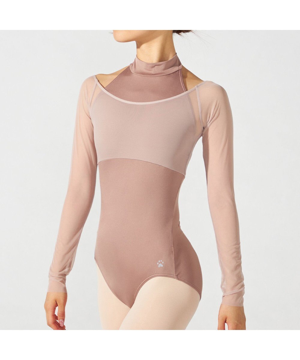 Chacott 【MADOKA SUGAI】ロングスリーブレオタード 