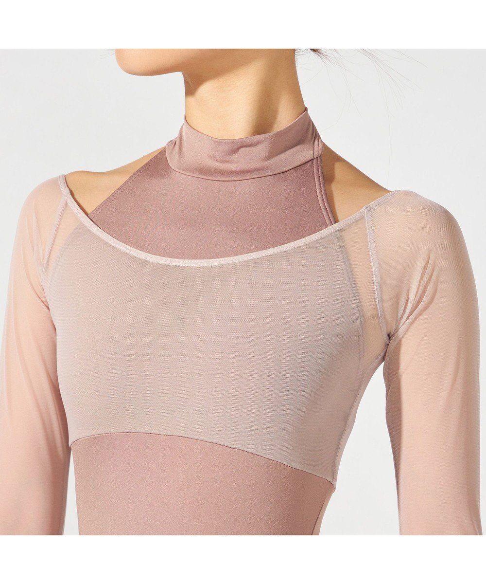 Chacott 【MADOKA SUGAI】ロングスリーブレオタード 