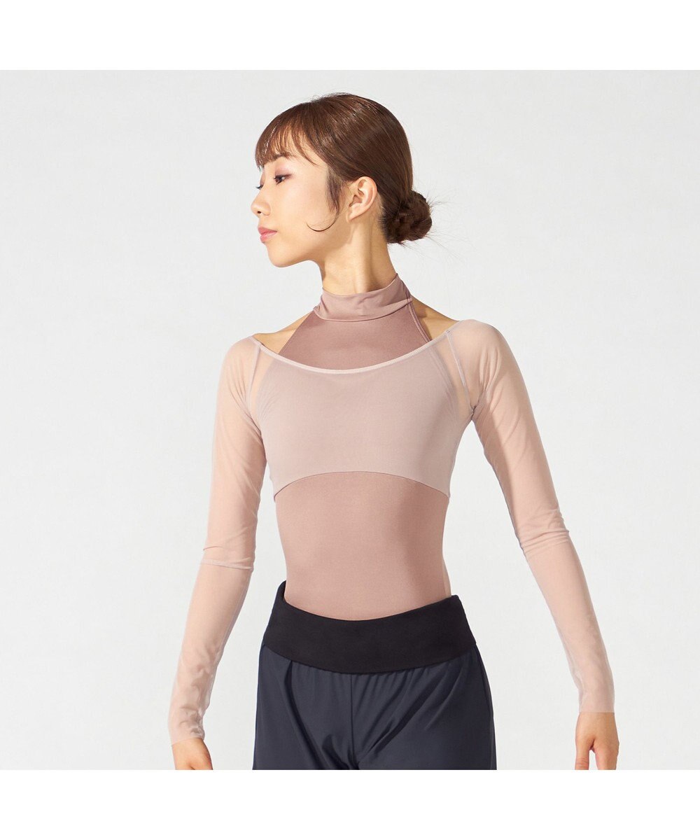 Chacott 【MADOKA SUGAI】ロングスリーブレオタード 