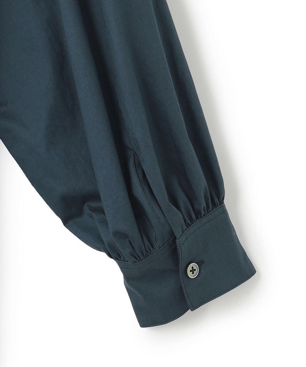 23区 【洗える】コンパクトコットンツイル シャツ ワンピース 