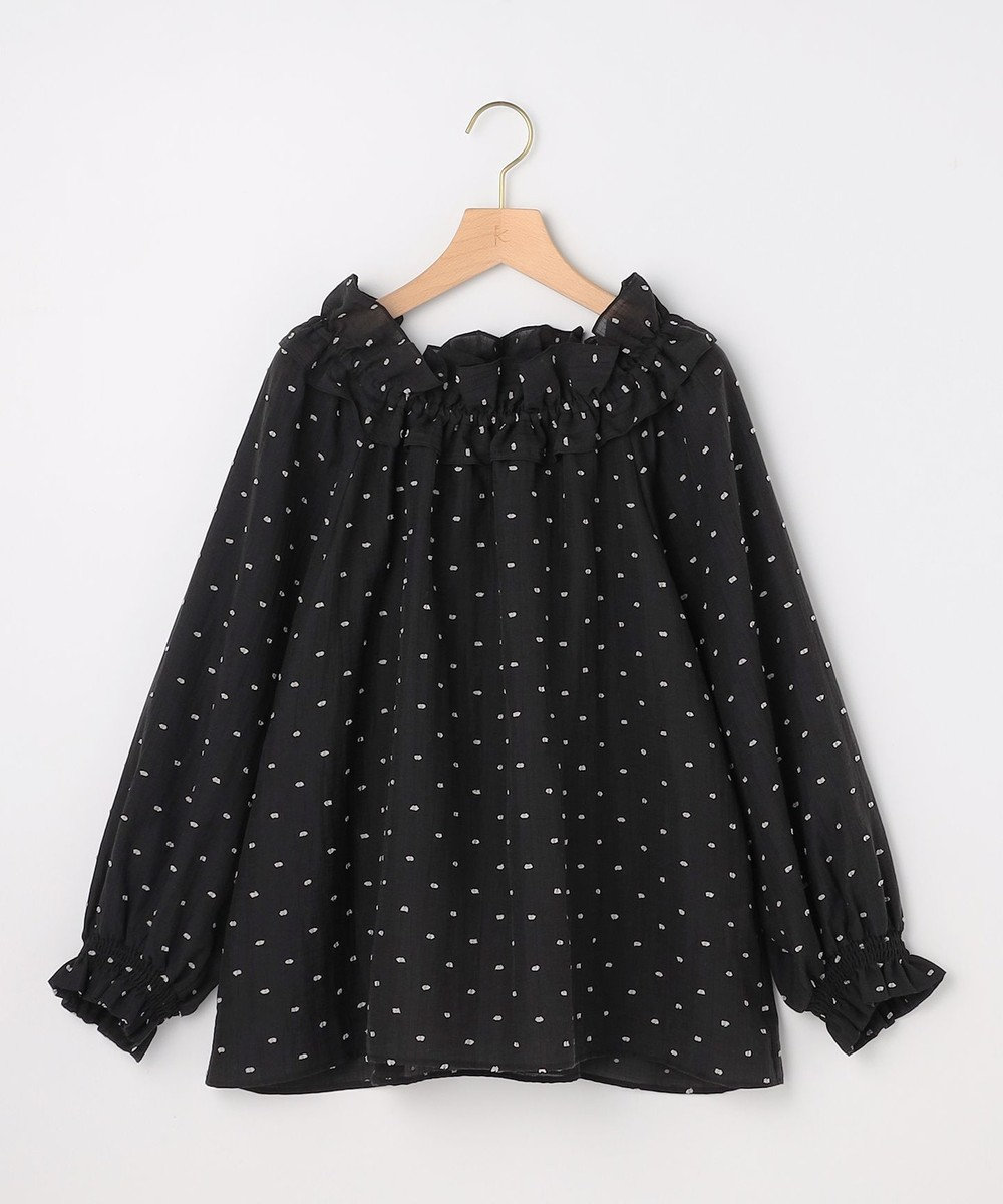 組曲 【先行予約・Flower Collection】フラワードット ブラウス 