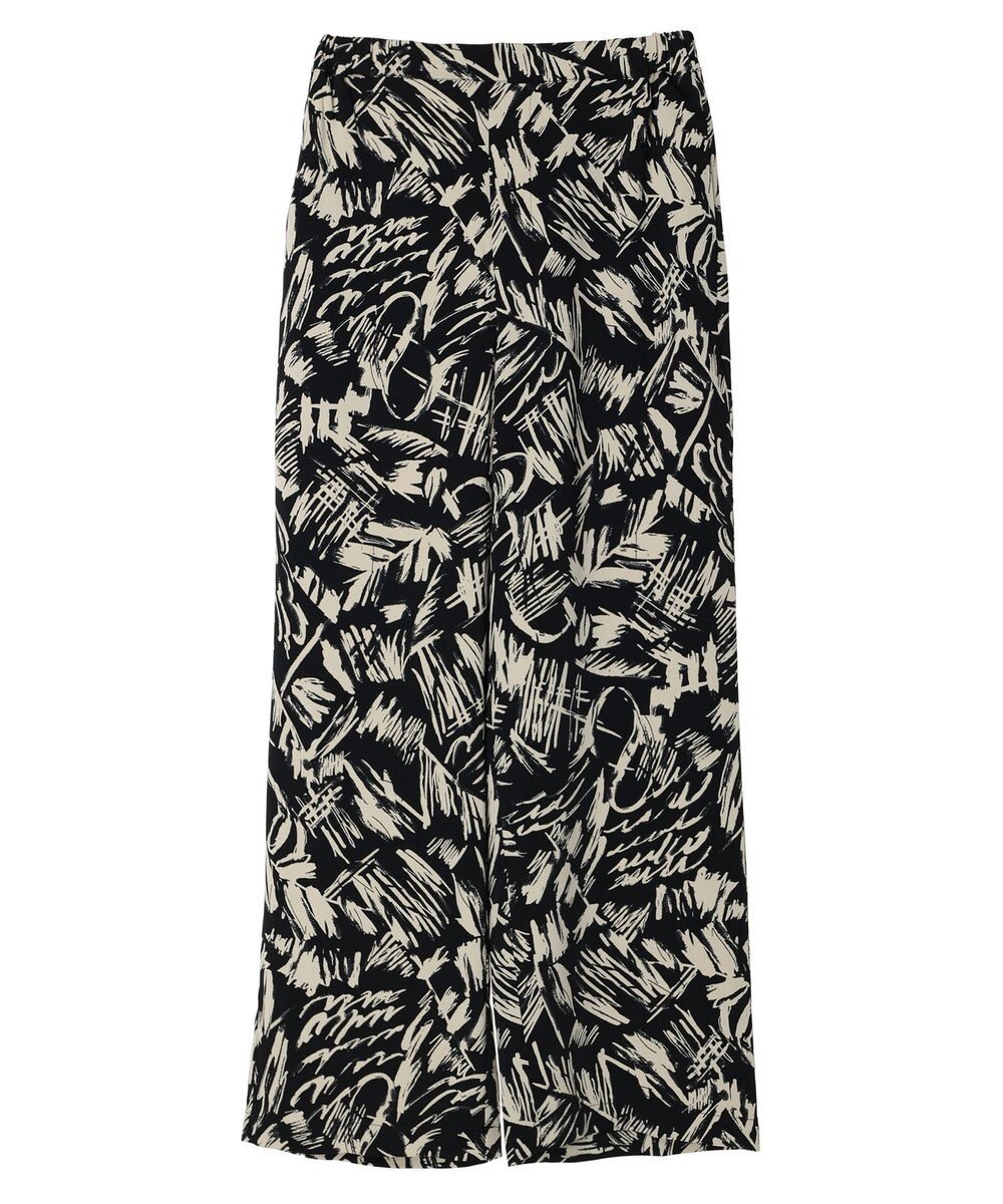 AMERICAN HOLIC イージーケア＋接触冷感プリントリラックスパンツ 