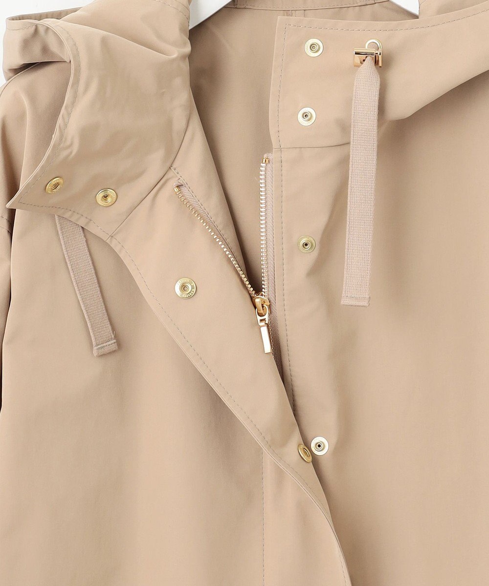 23区 L 【洗える/撥水加工】ブライトウェザークロス フーテッド アウター 