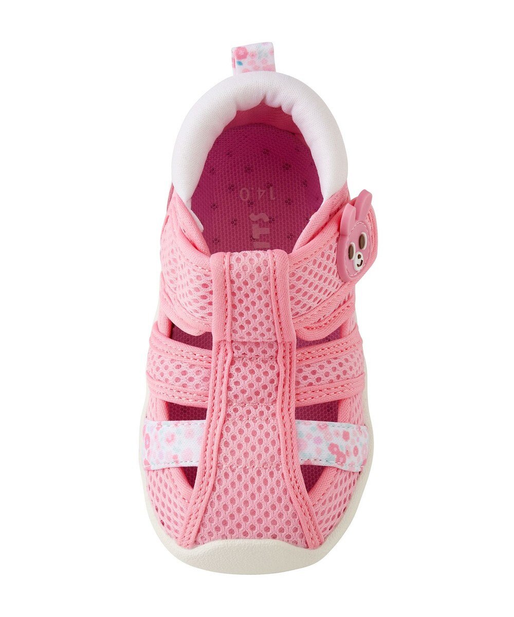 MIKI HOUSE HOT BISCUITS 【13-17cm】ダブルラッセル 水抜けセカンドサンダル 