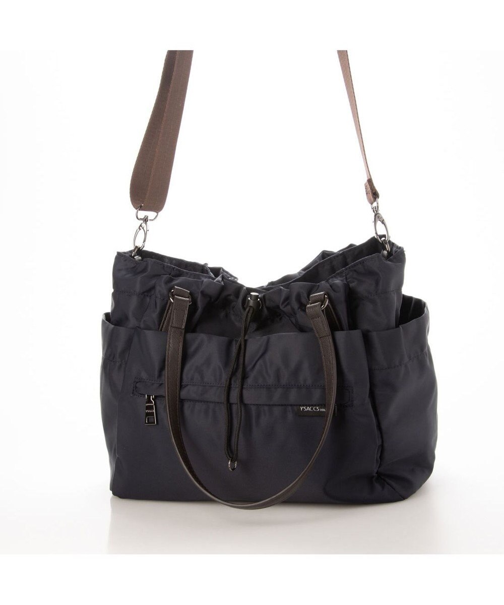 Y'SACCS 【Y’SACCS vous et】ポーチ付き3WAYトート 