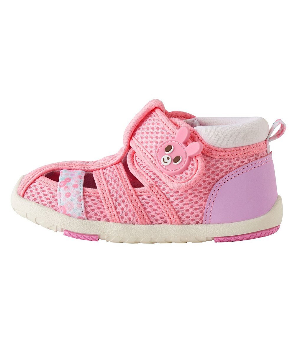 MIKI HOUSE HOT BISCUITS 【13-17cm】ダブルラッセル 水抜けセカンドサンダル 