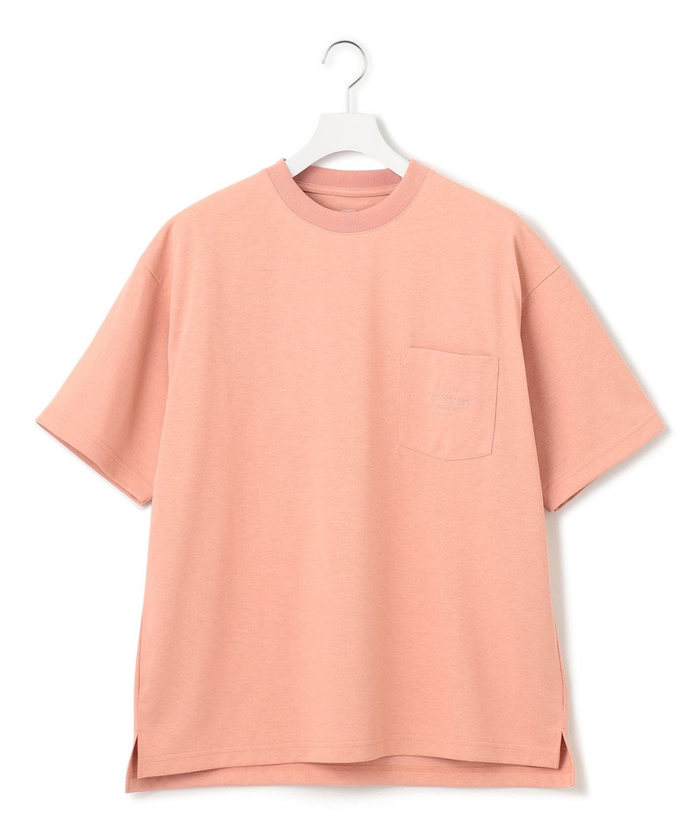 J.PRESS YORK STREET 【UNISEX】ワンポイント刺繍ポケット Tシャツ 